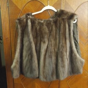 Vintage moyle semi buff mink stole Rayburn idaho